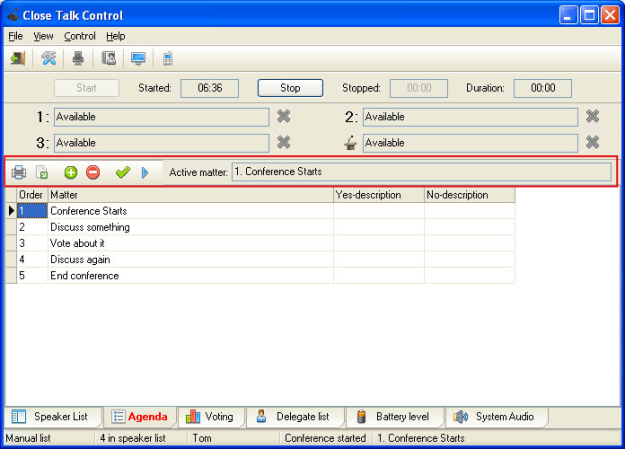 Close Talk Control 3 Folder System